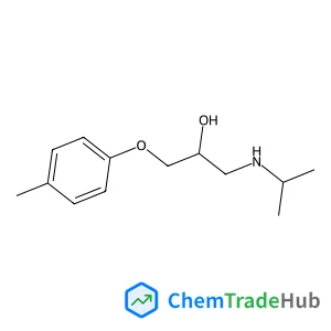 1-(4-Methylphenoxy)-3-(propan-2-ylamino)propan-2-ol structure