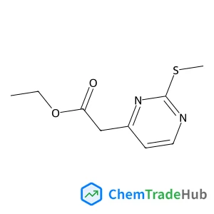 Ethyl [2-(methylsulfanyl)-4-pyrimidinyl]acetate