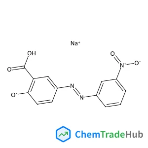 Sodium 2-hydroxy-5-[(E)-(3-nitrophenyl)diazenyl]benzoate