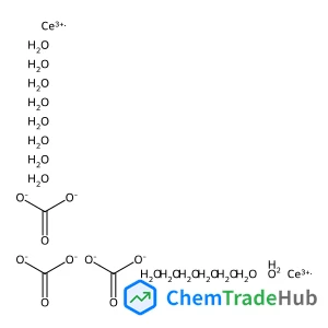 Carbonic acid, cerium(3+) salt (3:2), pentadecahydrate