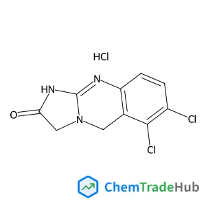 6,7-dichloro-1H,2H,3H,5H-imidazolidino[2,1-b]quinazolin-2-one hydrochloride