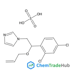 1H-Imidazole, 1-[2-(2,4-dichlorophenyl)-2-(2-propenyloxy)ethyl]-, sulfate(11)
