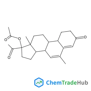 6-Methyl-3,20-dioxo-19-norpregna-4,6-dien-17-yl acetate