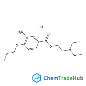 2-(Diethylamino)ethyl 3-amino-4-propoxybenzoate hydrochloride (1:1)