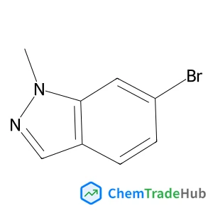 6-Bromo-1-methyl-1H-indazole structure