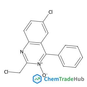 6-Chloro-2-(chloromethyl)-4-phenylquinazoline 3-oxide