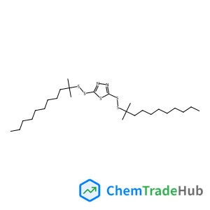 2,5-Bis[(2-methyl-2-undecanyl)disulfanyl]-1,3,4-thiadiazole