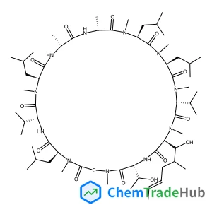 30-(1-Hydroxyethyl)-33-[(4E)-1-hydroxy-2-methyl-4-hexen-1-yl]-6,9,18,24-tetraisobutyl-3,21-diisopropyl-1,4,7,10,12,15,19,25,28-nonamethyl-1,4,7,10,13,16,19,22,25,28,31-undecaazacyclotritriacontane-2,5
,8,11,14,17,20,23,26,29,32-undecone