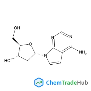 (2R,3S,5S)-5-(4-amino-7H-pyrrolo[2,3-d]pyrimidin-7-yl)-2-(hydroxymethyl)tetrahydrofuran-3-ol