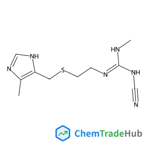 1-Cyano-3-methyl-2-(2-{[(4-methyl-1H-imidazol-5-yl)methyl]sulfanyl}ethyl)guanidine