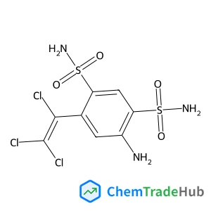 4-Amino-6-(trichlorovinyl)-1,3-benzenedisulfonamide