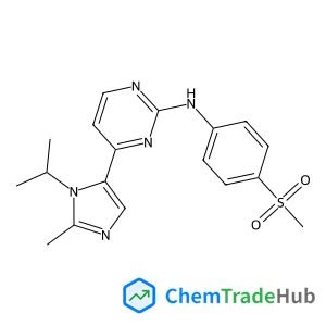 4-(1-Isopropyl-2-methyl-1H-imidazol-5-yl)-N-[4-(methylsulfonyl)phenyl]-2-pyrimidinamine