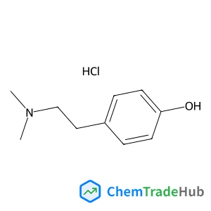 4-[2-(Dimethylamino)ethyl]phenol hydrochloride (1:1)