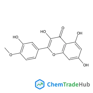 3,5,7-trihydroxy-2-(3-hydroxy-4-methoxyphenyl)chromen-4-one