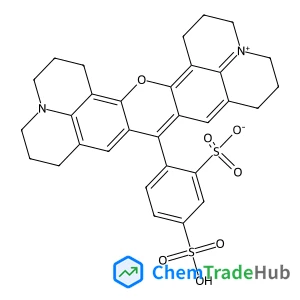 4-(2,3,6,7,12,13,16,17-Octahydro-1H,5H,11H,15H-pyrido[3,2,1-ij]quinolizino[1',9':6,7,8]chromeno[2,3-f]quinolin-4-ium-9-yl)-1,3-benzenedisulfonate