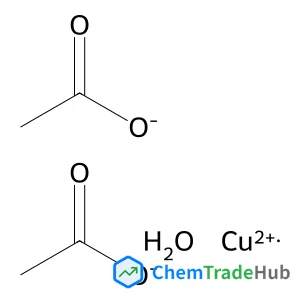 Acetic acid, copper(2+) salt, monohydrate