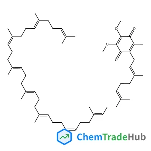 2-[(2E,6E,10E,14Z,18E,22E,26E,30Z,34E)-3,7,11,15,19,23,27,31,35,39-Decamethyl-2,6,10,14,18,22,26,30,34,38-tetracontadecaen-1-yl]-5,6-dimethoxy-3-methyl-1,4-benzoquinone