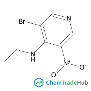 3-bromo-N-ethyl-5-nitropyridin-4-amine