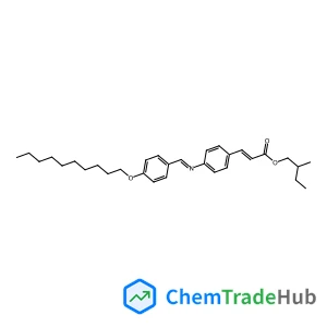P-Decyloxybenzylidene p-Aminocinnamic Acid l-2-Methylbutyl Ester