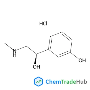 3-[(1R)-1-Hydroxy-2-(methylamino)ethyl]phenol hydrochloride (1:1)