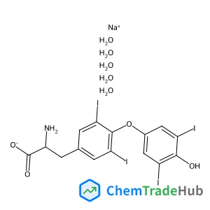 L-Thyroxine sodium salt pentahydrate