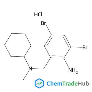 2,4-dibromo-6-{[cyclohexyl(methyl)amino]methyl}aniline hydrochloride