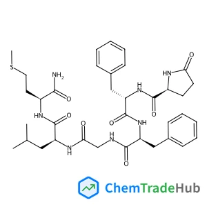 5-Oxo-L-prolyl-L-phenylalanyl-L-phenylalanylglycyl-L-leucyl-L-methioninamide
