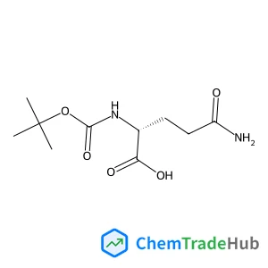 5-Amino-2-((tert-butoxycarbonyl)amino)-5-oxopentanoic acid