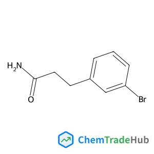 BenzenepropanaMide, 3-broMo- structure BenzenepropanaMide, 3-broMo- structure