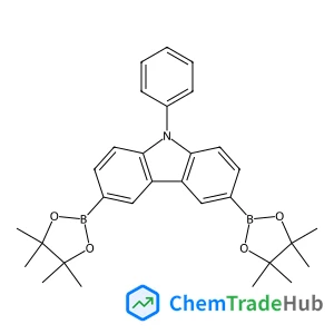 9-Phenyl-3,6-bis(4,4,5,5-tetramethyl-1,3,2-dioxaborolan-2-yl)-9H-carbazole