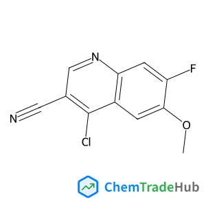 4-Chloro-7-fluoro-6-methoxy-3-quinolinecarbonitrile