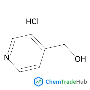 4-Pyridinylmethanol hydrochloride (1:1) structure