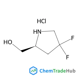 [(2S)-4,4-Difluoro-2-pyrrolidinyl]methanol hydrochloride (1:1)