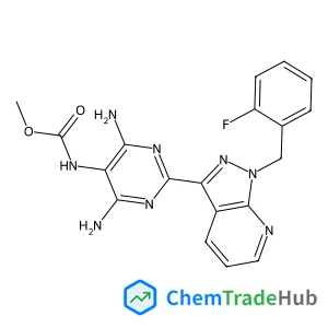 Methyl {4,6-diamino-2-[1-(2-fluorobenzyl)-1H-pyrazolo[3,4-b]pyridin-3-yl]-5-pyrimidinyl}carbamate