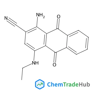 1-Amino-4-(ethylamino)-9,10-dioxo-9,10-dihydro-2-anthracenecarbonitrile