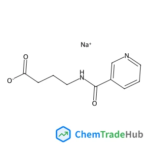 Sodium 4-[(3-pyridinylcarbonyl)amino]butanoate