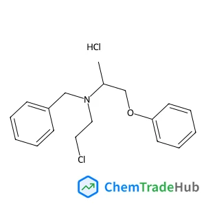 N-Benzyl-N-(2-chloroethyl)-1-phenoxy-2-propanamine hydrochloride (1:1)