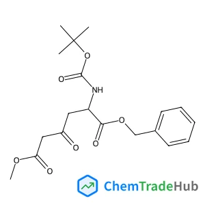(S)-1-Benzyl 6-methyl 2-((tert-butoxycarbonyl)amino)-4-oxohexanedioate