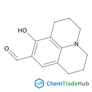 8-Hydroxy-2,3,6,7-tetrahydro-1H,5H-pyrido[3,2,1-ij]quinoline-9-carbaldehyde