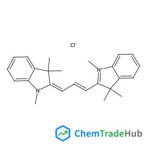 1,3,3-Trimethyl-2-[(1E,3E)-3-(1,3,3-trimethyl-1,3-dihydro-2H-indol-2-ylidene)-1-propen-1-yl]-3H-indolium chloride