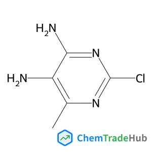 2-chloro-6-methyl-pyrimidine-4,5-diamine 2-chloro-6-methyl-pyrimidine-4,5-diamine