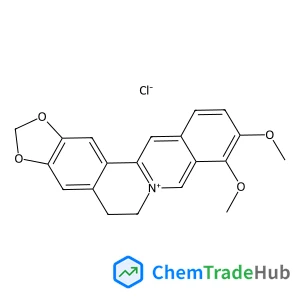 1,3-Benzodioxolo[5,6-a]benzo[g]quinolizinium, 5,6-dihydro-9,10-dimethoxy-, hydrochloride (1:1)