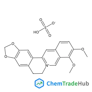 16,17-dimethoxy-5,7-dioxa-13lambda5-azapentacyclo[11.8.0.0^{2,10}.0^{4,8}.0^{15,20}]henicosa-1(13),2,4(8),9,14,16,18,20-octaen-13-ylium hydrogen sulfate