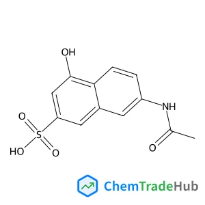 7-Acetamido-4-hydroxy-2-naphthalenesulfonic acid