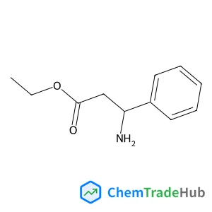 Ethyl 3-amino-3-phenylpropanoate structure