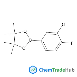 2-(3-Chloro-4-fluorophenyl)-4,4,5,5-tetramethyl-1,3,2-dioxaborolane
