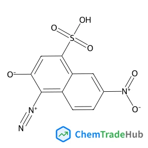 4-Diazo-7-nitro-3-oxo-3,4-dihydro-1-naphthalenesulfonic acid
