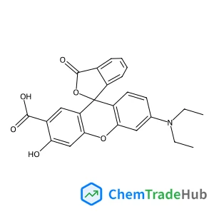 6'-(Diethylamino)-3'-hydroxy-3-oxo-3H-spiro[2-benzofuran-1,9'-xanthene]-2'-carboxylic acid