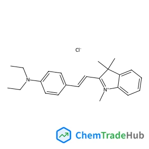 2-{(E)-2-[4-(Diethylamino)phenyl]vinyl}-1,3,3-trimethyl-3H-indolium chloride
