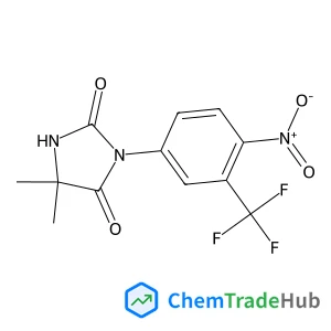 5,5-Dimethyl-3-[4-nitro-3-(trifluoromethyl)phenyl]-2,4-imidazolidinedione